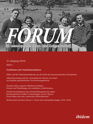 cover image of Forum für osteuropäische Ideen- und Zeitgeschichte